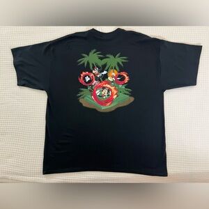 Rare Vintage Disney Polynesian Resort Black Tee 100% Cotton BNWT Sz 2X